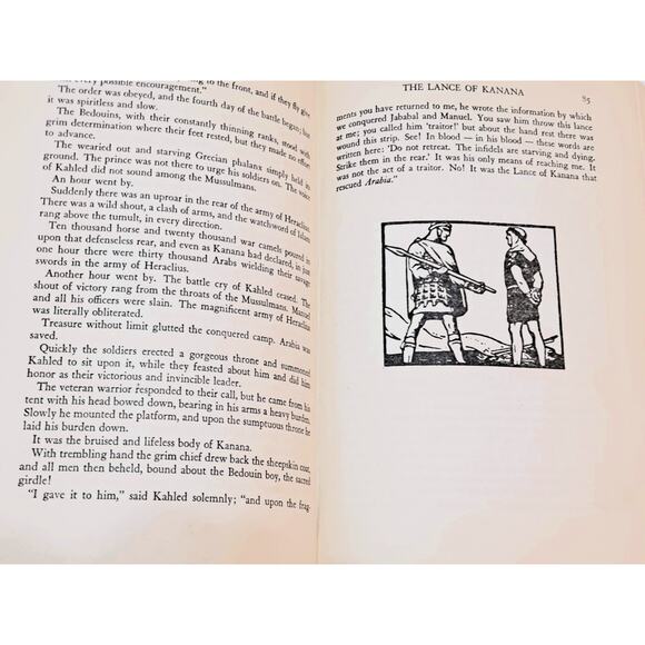 The Junior Classics Volume 8: Stories from History, Illustrated (1938 HC) - Picture 6 of 13